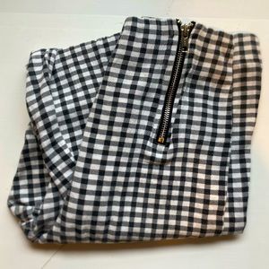 I.AM.GIA Womens Black & White Plaid Pants XS